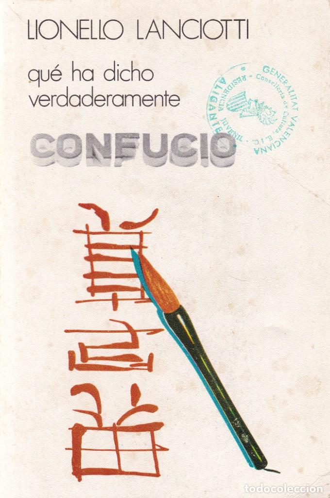 Libros de segunda mano: ICILIO VECCHIOTTI - CONFUCIO - EDITORIAL DONCEL 1971 / 1&ordf; EDICION - Foto 1