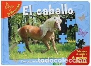 Libros de segunda mano: Mi libro-puzle: El Caballo. VV.AA. - Foto 1