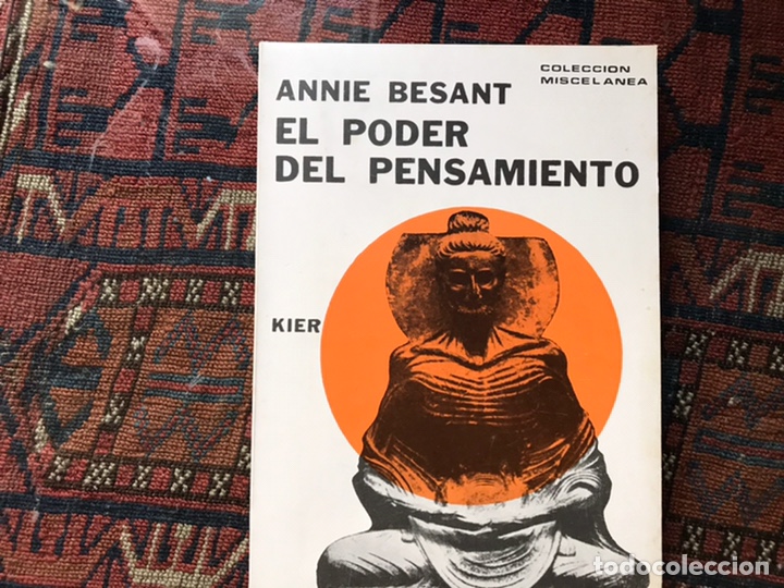 Libros de segunda mano: El poder del pensamiento. Annie Besant. Kier - Foto 1