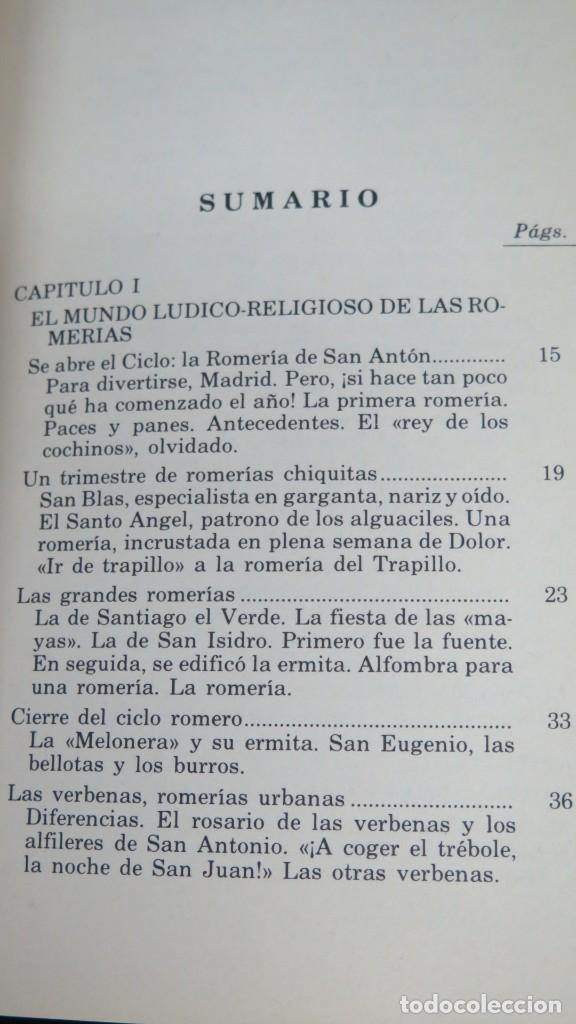 Libros de segunda mano: EL MADRID DEVOTO Y ROMERO. FRANCISCO AZORIN - Foto 2