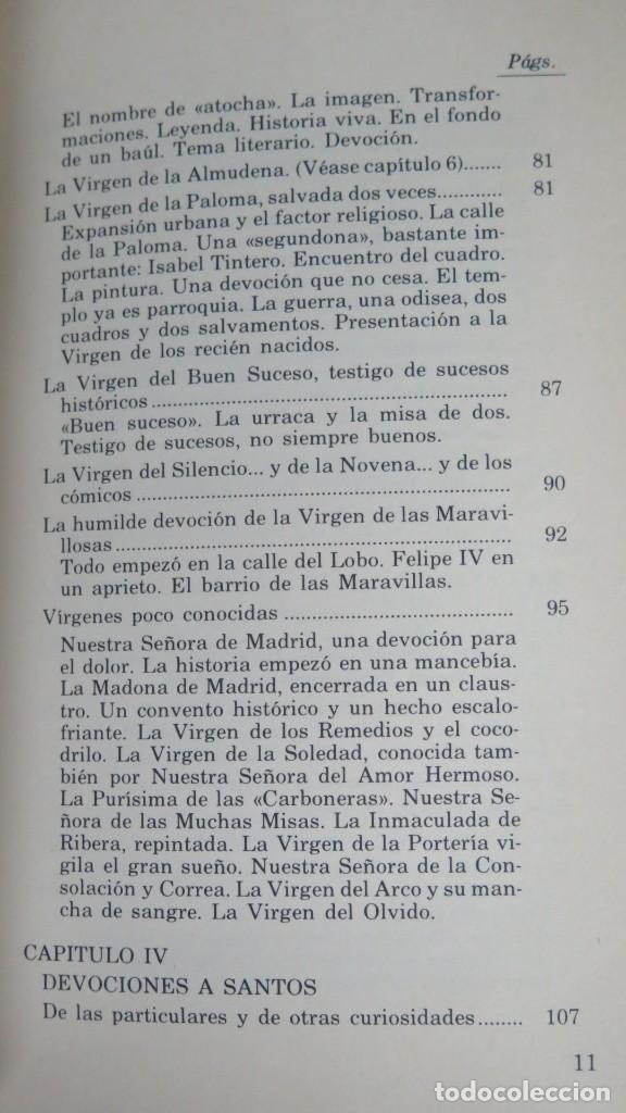 Libros de segunda mano: EL MADRID DEVOTO Y ROMERO. FRANCISCO AZORIN - Foto 4