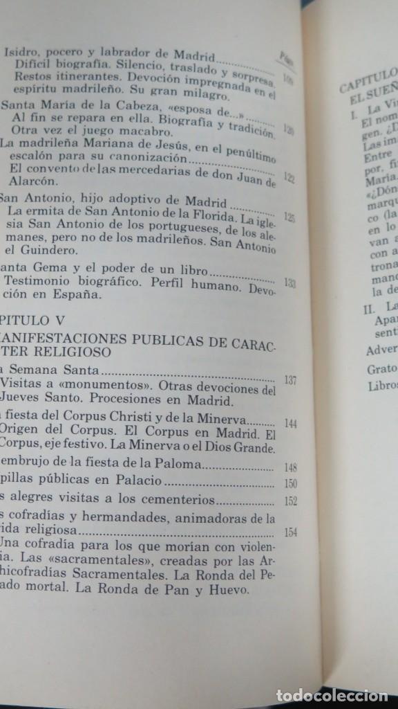Libros de segunda mano: EL MADRID DEVOTO Y ROMERO. FRANCISCO AZORIN - Foto 5