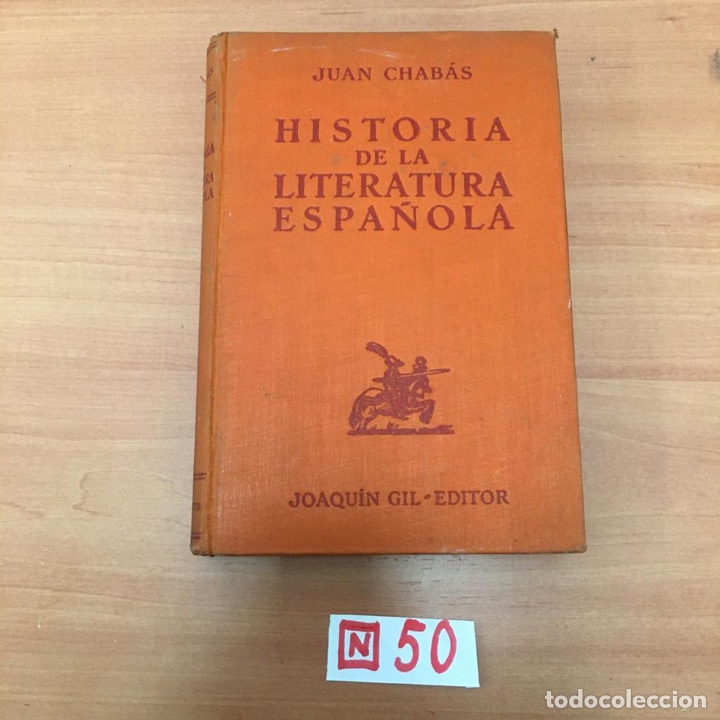 Libros de segunda mano: Historia De La Literatura Espa&ntilde;ola - Foto 1