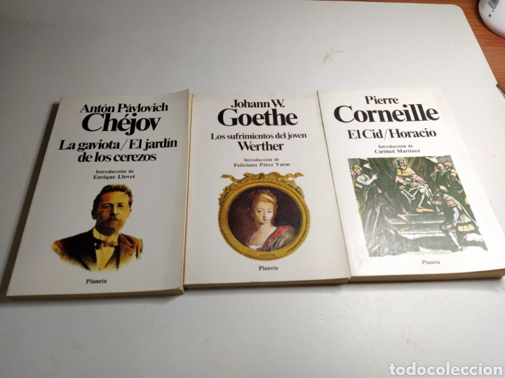Libros de segunda mano: Lote 3 libros cl&aacute;sicos universales planeta - Foto 1