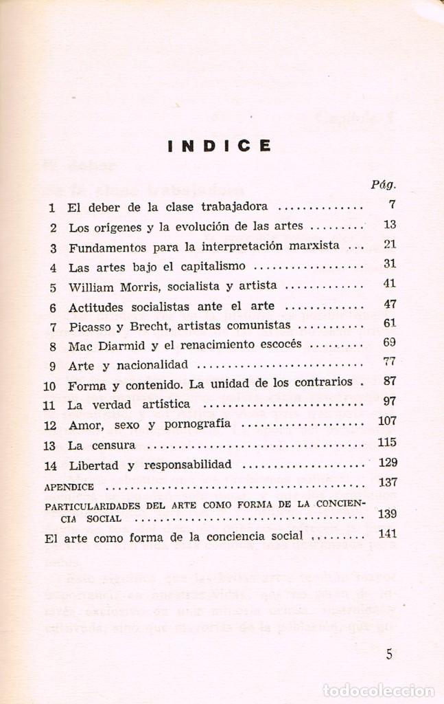 Libros de segunda mano: ARUNDEL, Honor: LA LIBERTAD EN EL ARTE, VER INDICE - Foto 2