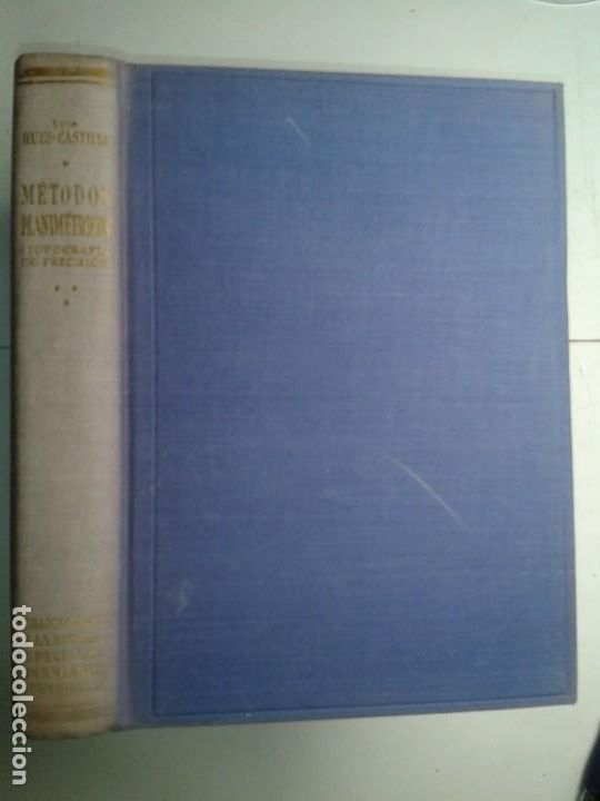 Libros de segunda mano: M&Eacute;TODOS PLANIM&Eacute;TRICOS TOPOGRAF&Iacute;A DE PRECISI&Oacute;N 1963 LUIZ RUIZ CASTILLO BASALA E.T.S.I.I. Y PROGRAMA - Foto 1