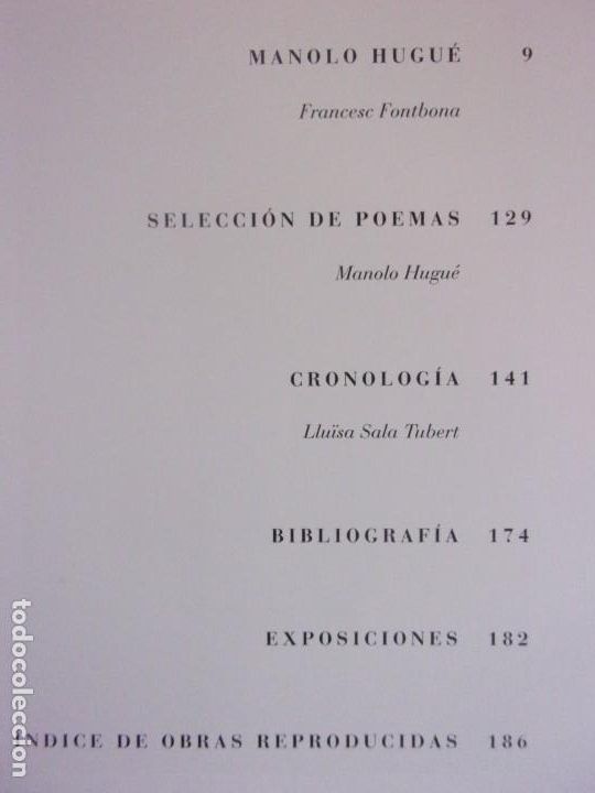 Libros de segunda mano: MANOLO HUGU&Eacute; / FRANCESC FONTBONA / BARCLAYS - Foto 3