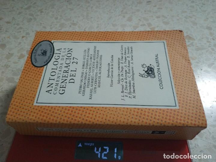 Libros de segunda mano: ANTOLOGIA COMENTADA DE LA GENERACION DEL 27 - Foto 4