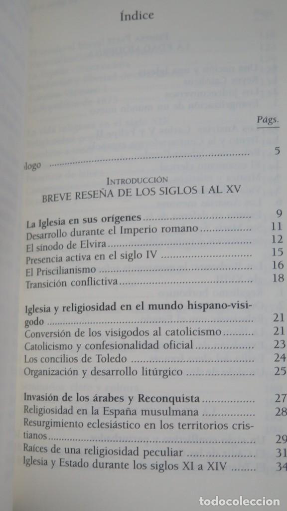 Libros de segunda mano: LA IGLESIA EN ESPA&Ntilde;A. 1492-2000. LABOA - Foto 2