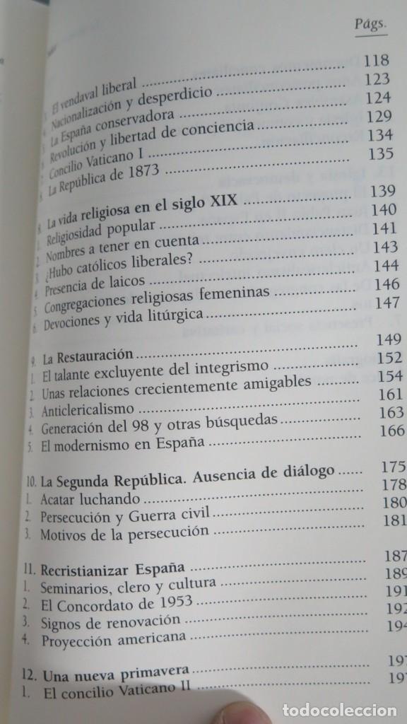 Libros de segunda mano: LA IGLESIA EN ESPA&Ntilde;A. 1492-2000. LABOA - Foto 4