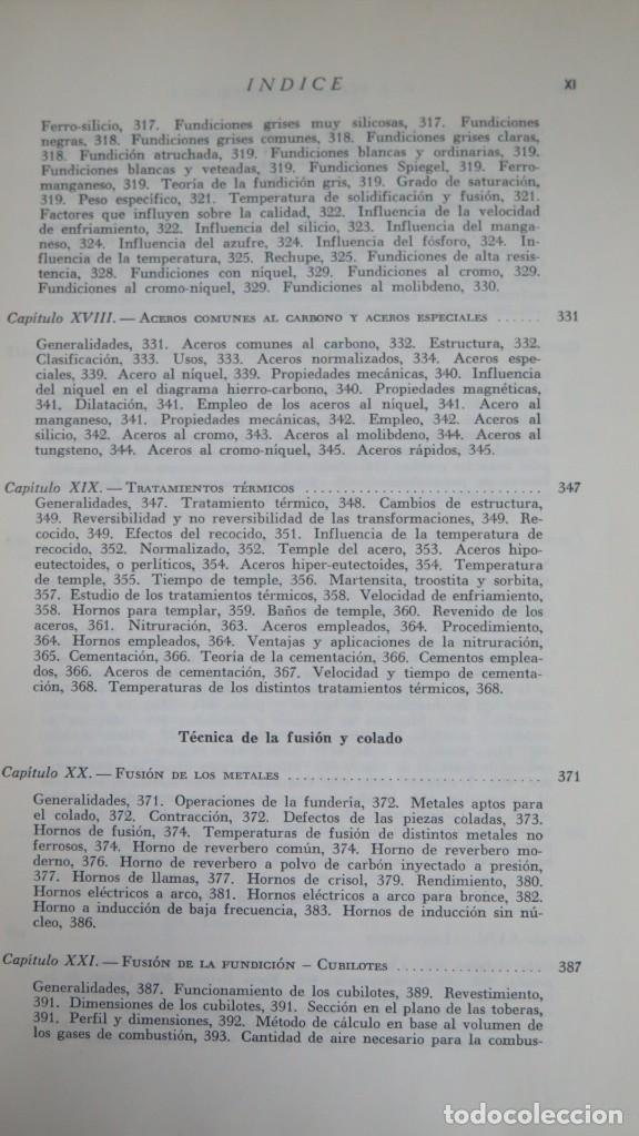 Libros de segunda mano: SIDERURGIA. PASCUAL A. PEZZANO - Foto 7