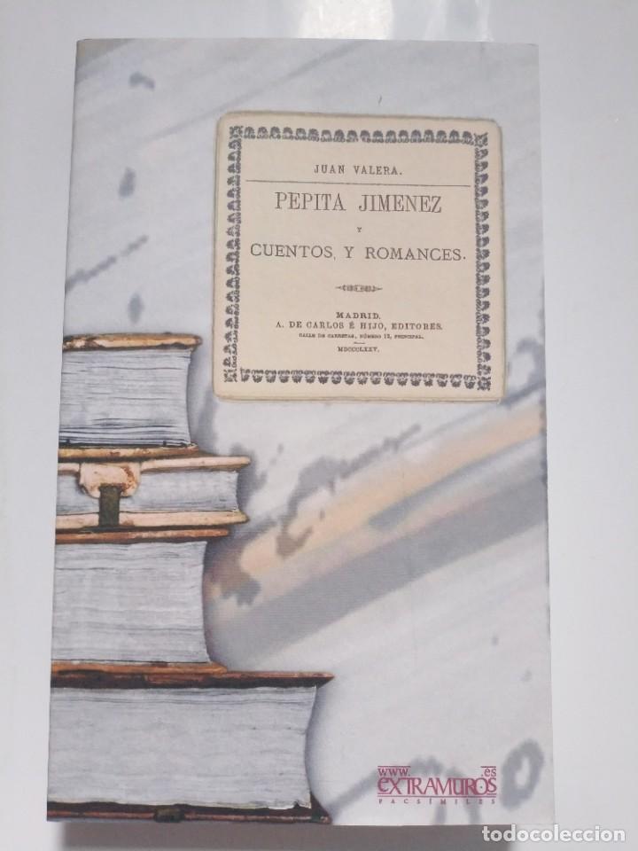 Libros de segunda mano: FACS&Iacute;MIL: PEPITA JIMENEZ Y CUENTOS, Y ROMANCES.- JUAN VALERA - Foto 1