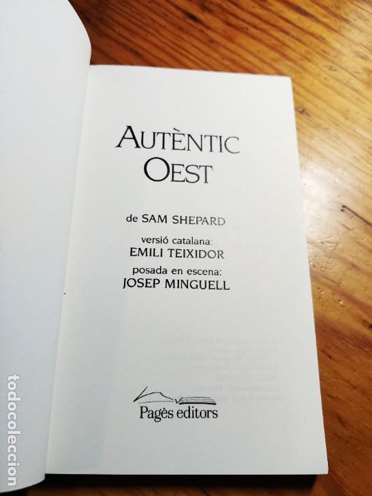 Libros de segunda mano: AUT&Egrave;NTIC OEST - SAM SHEPARD - Foto 3