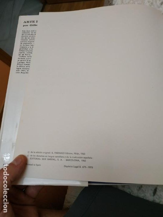 Libros de segunda mano: Arte Romano - Gilbert Picard - Foto 3