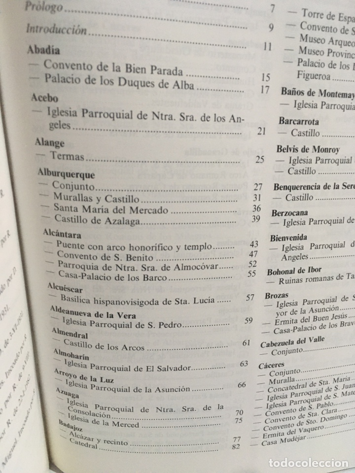 Libros de segunda mano: Monumentos art&iacute;sticos de Extremadura - Foto 2