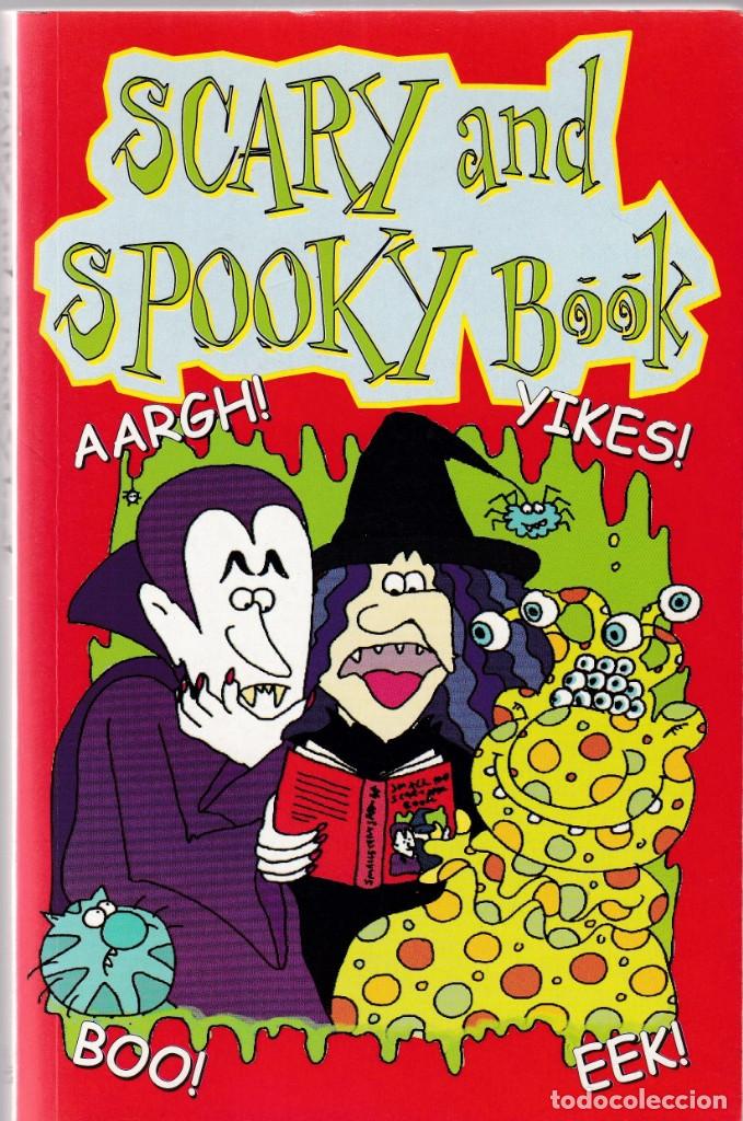 Libros de segunda mano: SCARY AND SPOOKY BOOK - LIBRO DE PASATIEMPOS EN INGL&Eacute;S - Foto 1