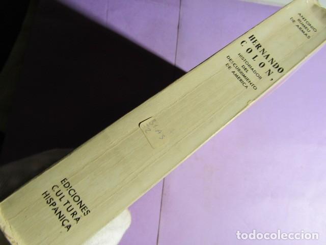Libros de segunda mano: HERNANDO COLON; ANTONIO RUMEU DE ARMAS - Foto 2
