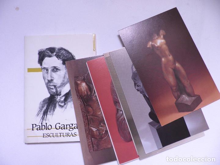 Libros de segunda mano: PABLO GARGALLO ESCULTURAS(CARPETA CON 8 POSTALES) - Foto 1