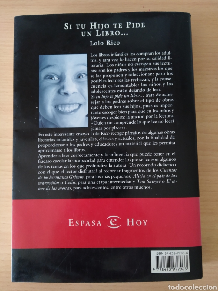 Libros de segunda mano: Si tu hijo te pide un libro... Lolo Rico. Libro - Foto 2