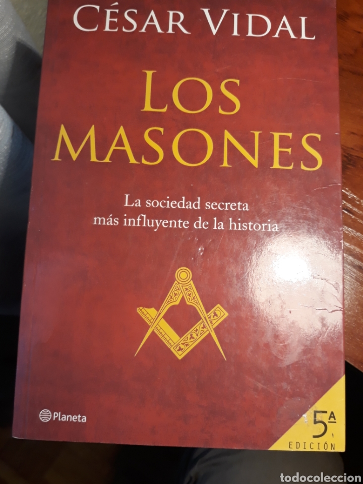 Libros de segunda mano: LOS MASONES . CESAR VIDAL . PLANETA - Foto 1