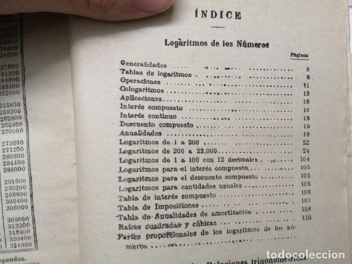 Libros de segunda mano: Libro TABLAS DE LOGARITMOS Ediciones Bru&ntilde;o - Foto 3
