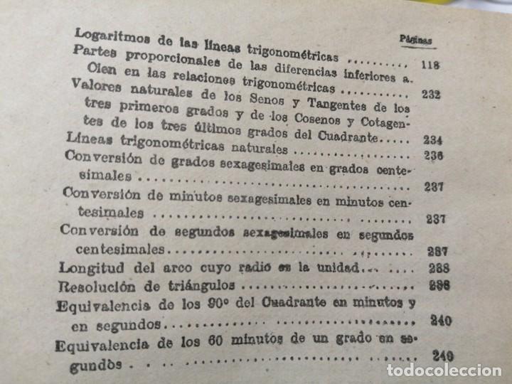 Libros de segunda mano: Libro TABLAS DE LOGARITMOS Ediciones Bru&ntilde;o - Foto 4