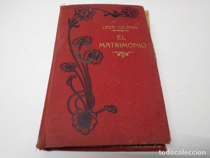 Libros de segunda mano: Libro EL MATRIMONIO LEON TOLSTOY editorial Maucci - Foto 1
