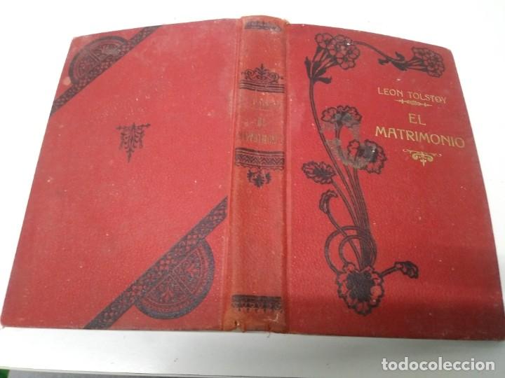 Libros de segunda mano: Libro EL MATRIMONIO LEON TOLSTOY editorial Maucci - Foto 3