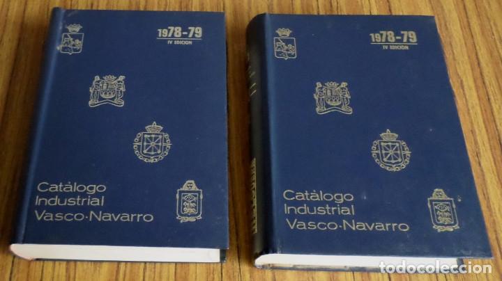 Libros de segunda mano: 2 tomos -- CATALOGO INDUSTRIAL VASCO NAVARRO 1978 &ndash; 79 - Foto 1