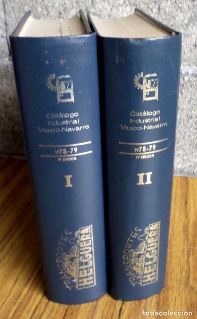 Libros de segunda mano: 2 tomos -- CATALOGO INDUSTRIAL VASCO NAVARRO 1978 &ndash; 79 - Foto 3