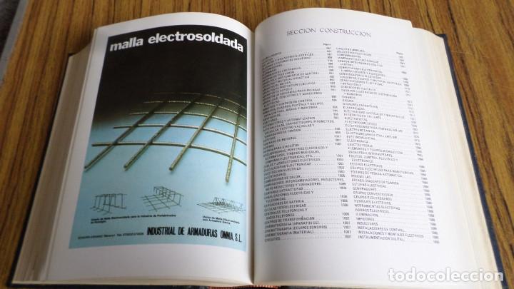 Libros de segunda mano: 2 tomos -- CATALOGO INDUSTRIAL VASCO NAVARRO 1978 &ndash; 79 - Foto 6
