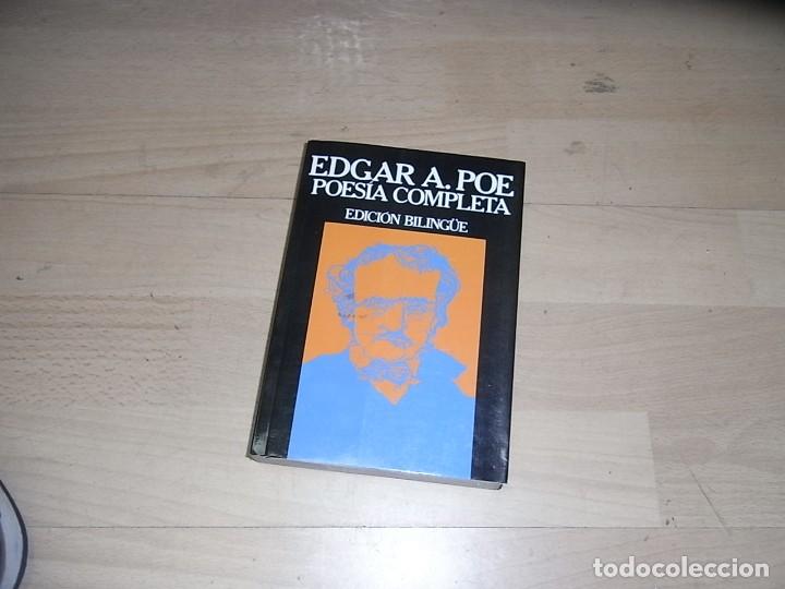 Libros de segunda mano: Edgar Alan Poe, Poesia Completa, Ed. Bilingue, - Foto 1