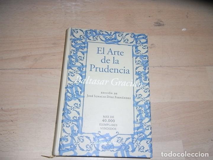 Libros de segunda mano: Baltasar Gracian, El arte de la prudencia, Temas de Hoy - Foto 1