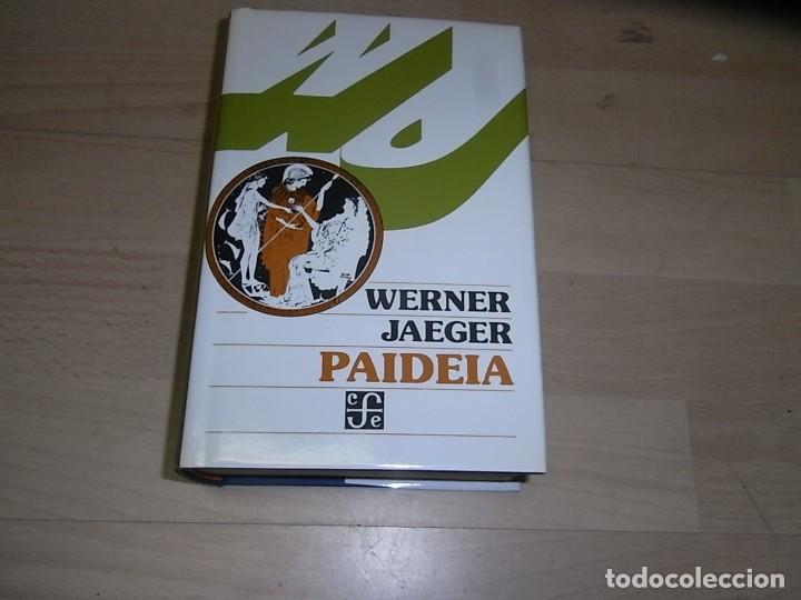 Werner jaeger, paideia, los ideales de la cultu - Vendido en Venta