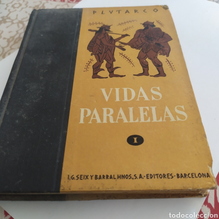 Libros de segunda mano: Vidas paralelas, Plutarco tomo l . (1948.). - Foto 1