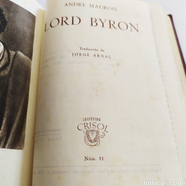 Libros de segunda mano: Lor byron ediciones aguilar 1943 - Foto 3