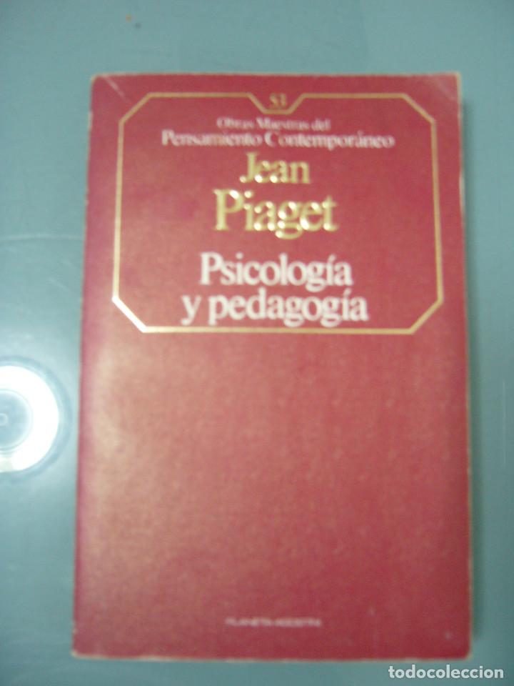Libros de segunda mano: PSICOLOGIA Y PEDAGOGIA - Piaget. - Foto 1 - 198071852