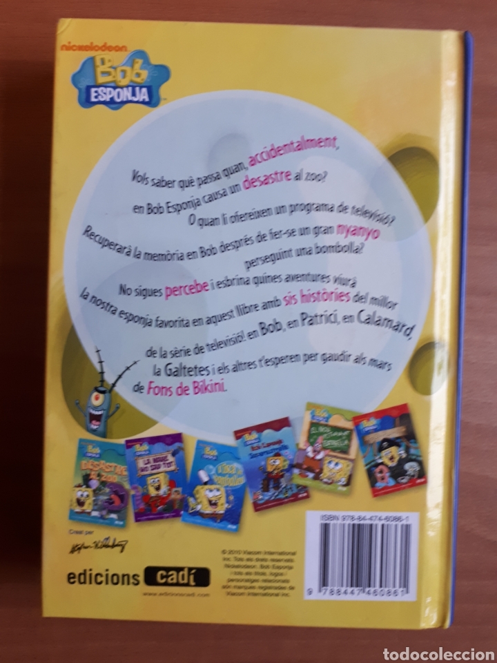 Libros de segunda mano: BOB ESPONJA. HIST&Ograve;RIES DE FONS DE BIKINI - Foto 2