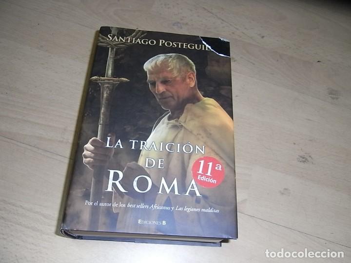 Libros de segunda mano: Santiago Posteguillo, La traicion de Roma, Editorial Beta - Foto 1