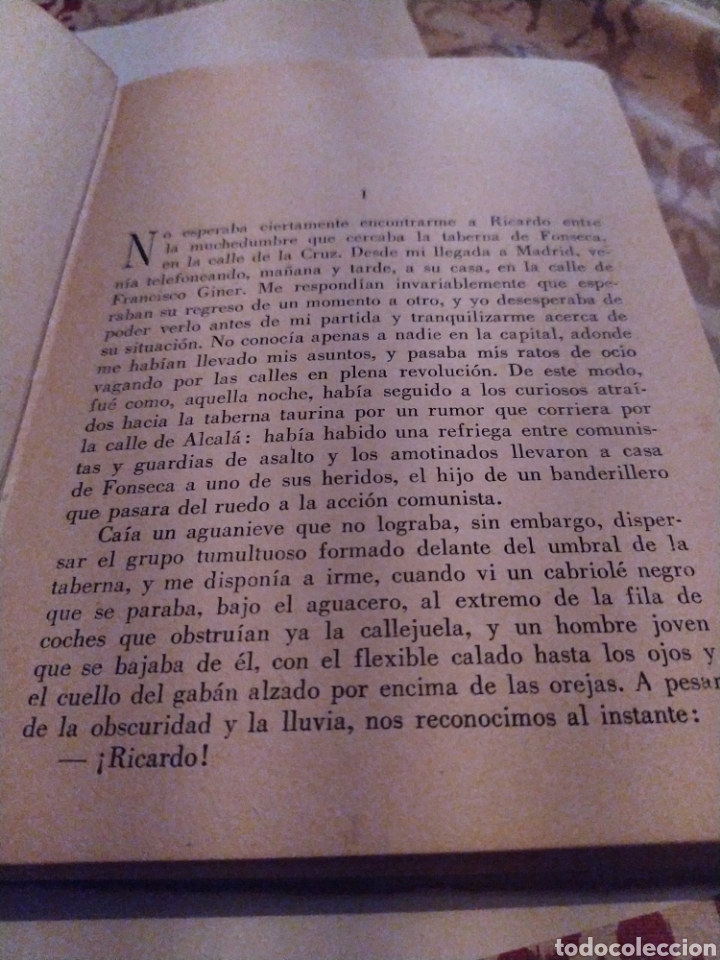 Libros de segunda mano: Luces y sangre : 1&deg;Edicion editorial juventud 1953 . - Foto 5