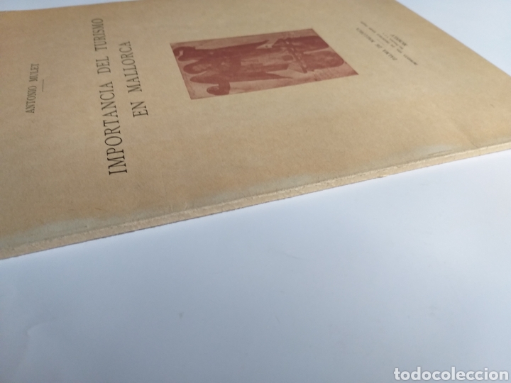 Libros de segunda mano: Importancia del turismo en Mallorca . Antonio Mulet . 1945 - Foto 3
