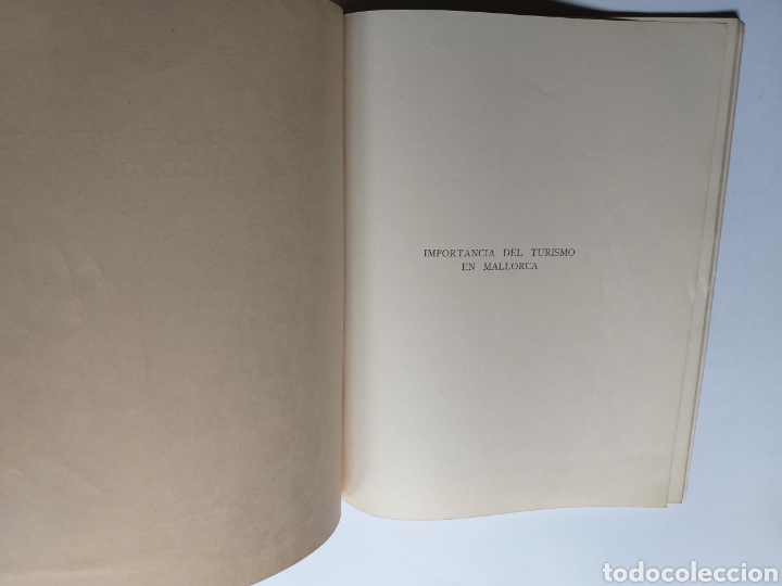Libros de segunda mano: Importancia del turismo en Mallorca . Antonio Mulet . 1945 - Foto 6