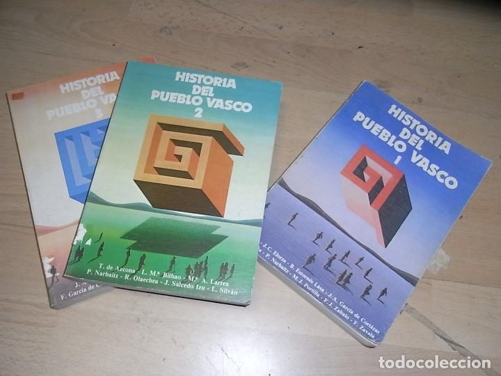 Libros de segunda mano: Historia del pueblo vasco, numeros 1.2. y 3, Editorial Erein - Foto 1