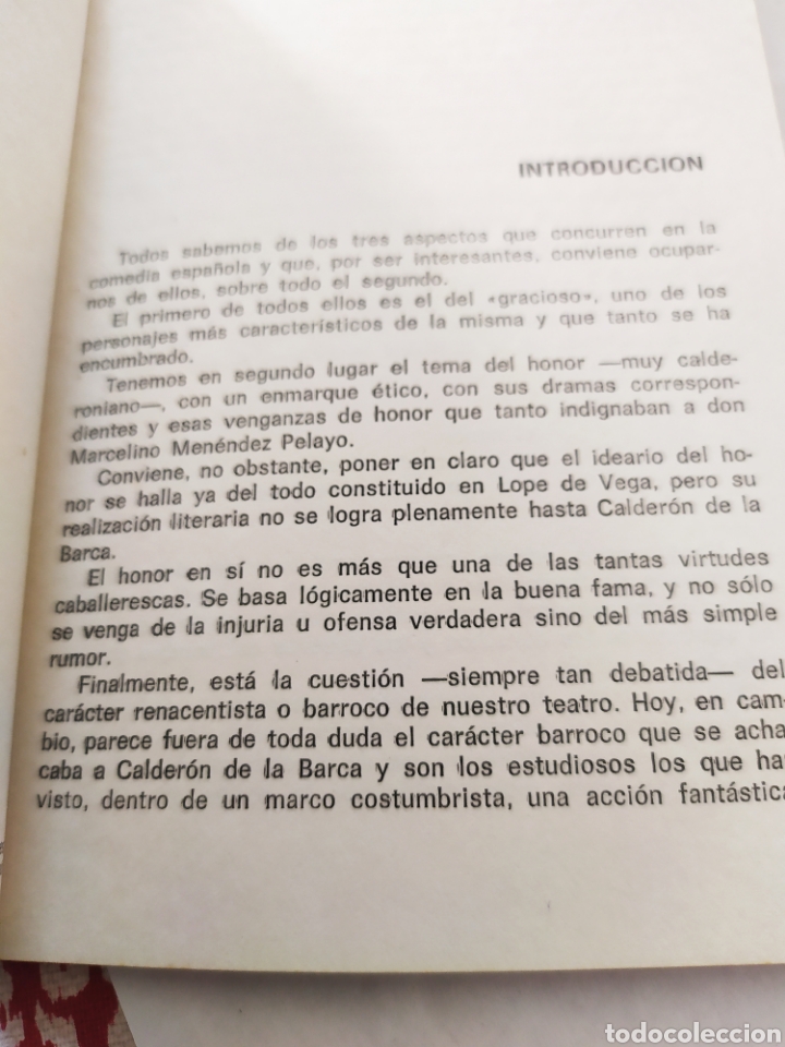 Libros de segunda mano: El alcalde de zalamea. de Calder&oacute;n de la Barca,1973. - Foto 4