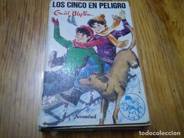 Libros de segunda mano: Libro LOS CINCO EN PELIGRO Juventud - Foto 1