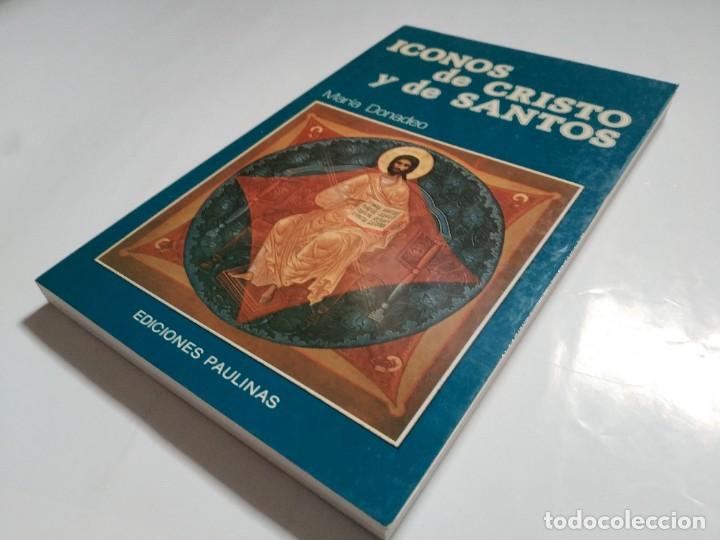 Libros de segunda mano: ICONOS DE CRISTO Y DE SANTOS.- MARIA DONADEO - Foto 2
