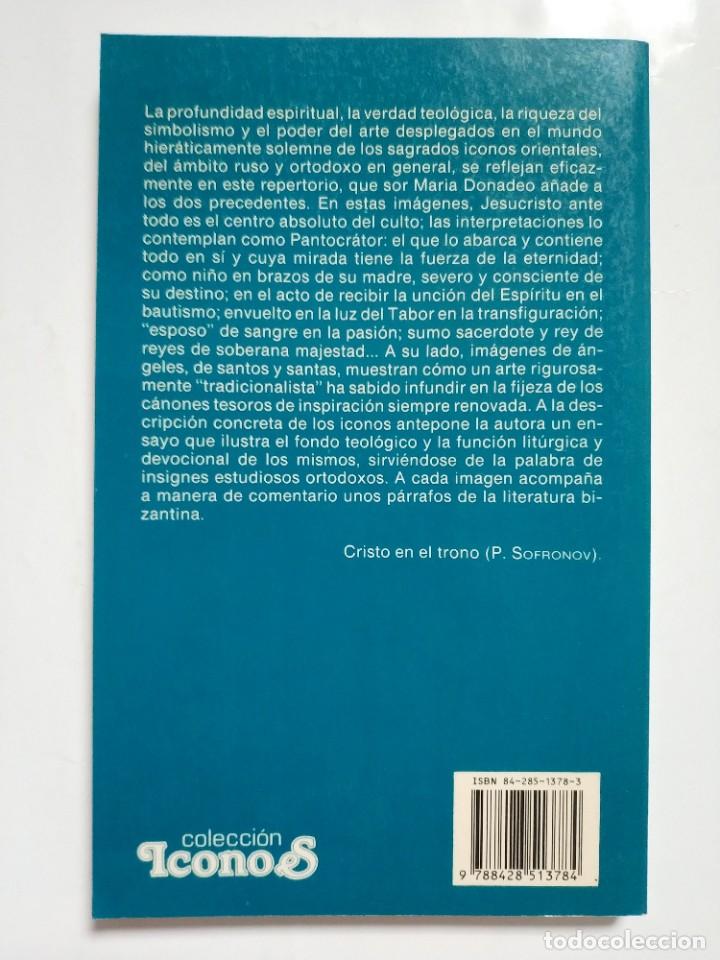 Libros de segunda mano: ICONOS DE CRISTO Y DE SANTOS.- MARIA DONADEO - Foto 3