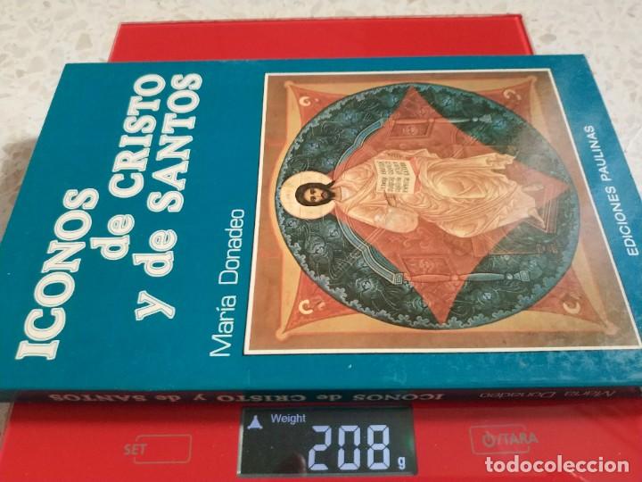 Libros de segunda mano: ICONOS DE CRISTO Y DE SANTOS.- MARIA DONADEO - Foto 4