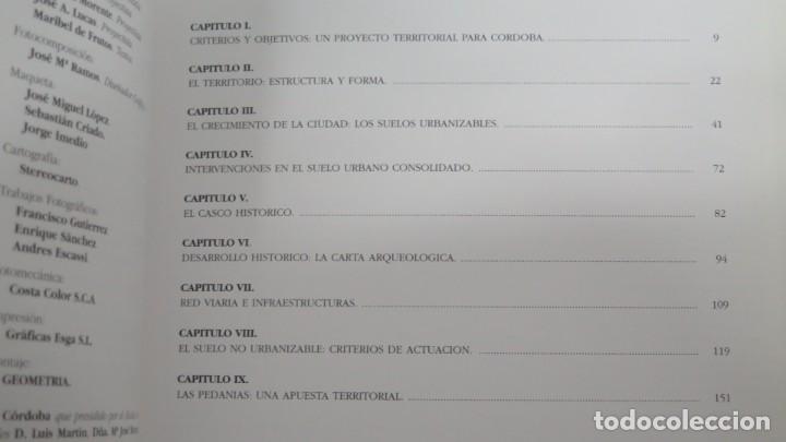 Libros de segunda mano: CORDOBA. EL TERRITORIO DE LA CIUDAD - Foto 3