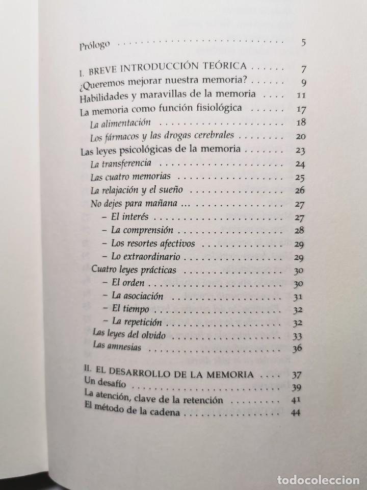 Libros de segunda mano: AYUDANDO A LA MEMORIA (JOSEP M. ALBAIG&Egrave;S) - Foto 2
